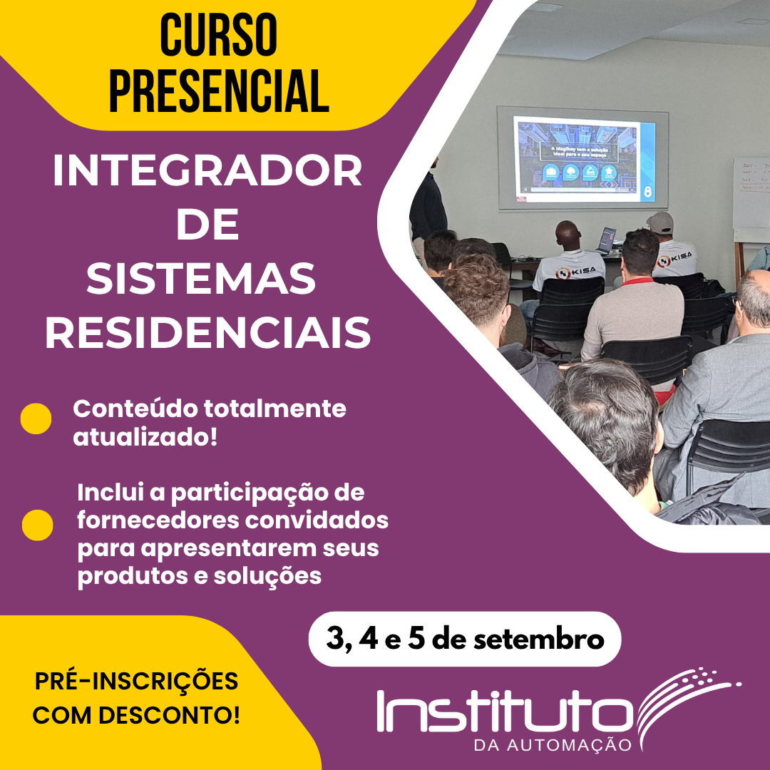 Curso de Automação Residencial Presencial