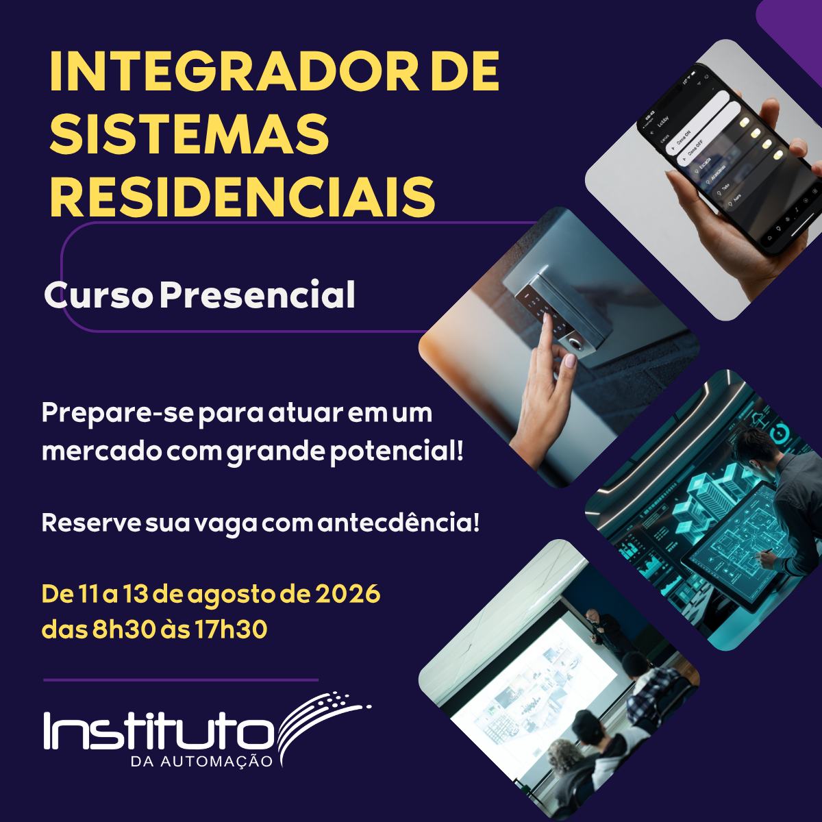 Curso de Integrador de Sistemas Residenciais